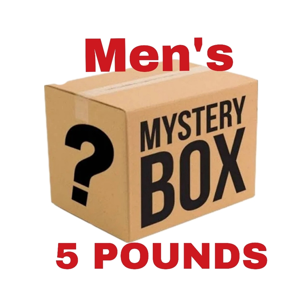 Men's Mystery Box - 5 Pounds! CHOOSE Your Size